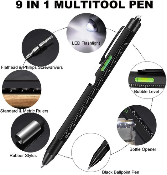 9-in-1 Multi-Tool Pen