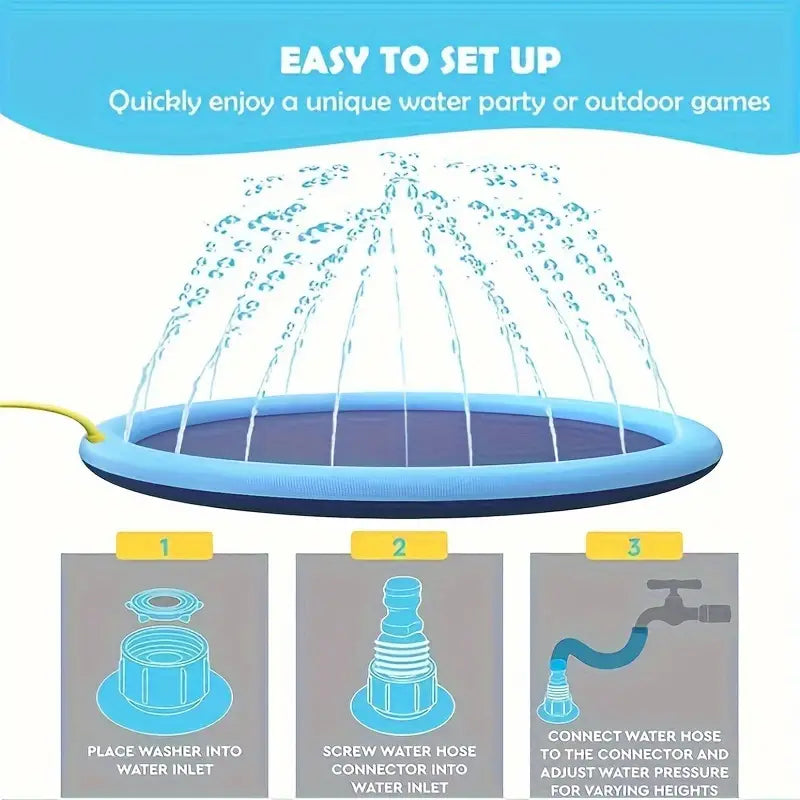 Inflatable Water Spray Mat