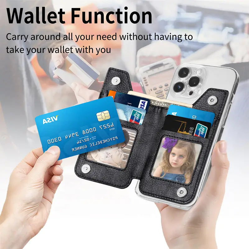 Multifunctional Adhesive Phone Wallet Card Holder