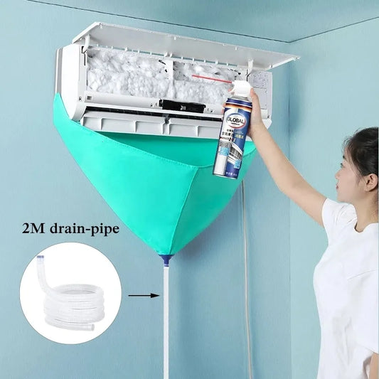 Air conditioner water collection cover