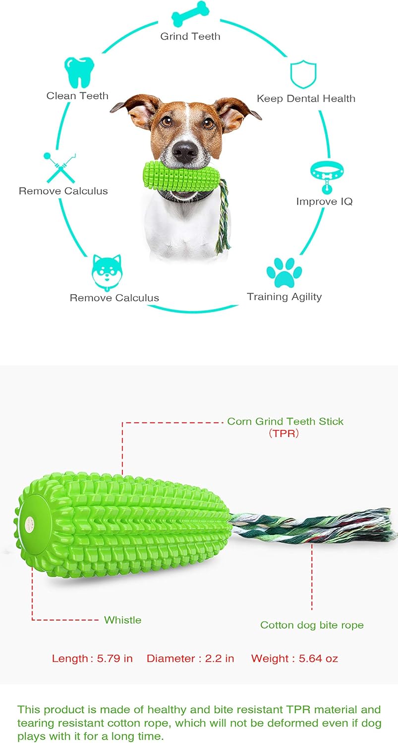 Corn Chew Stick Dog Toy