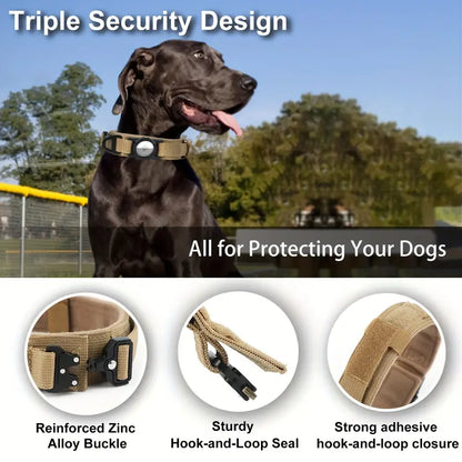 Waterproof Dog Collar Holder for Air Tag