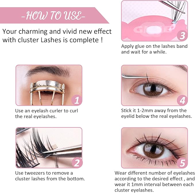 Lash Clusters Extensions For Personal Makeup