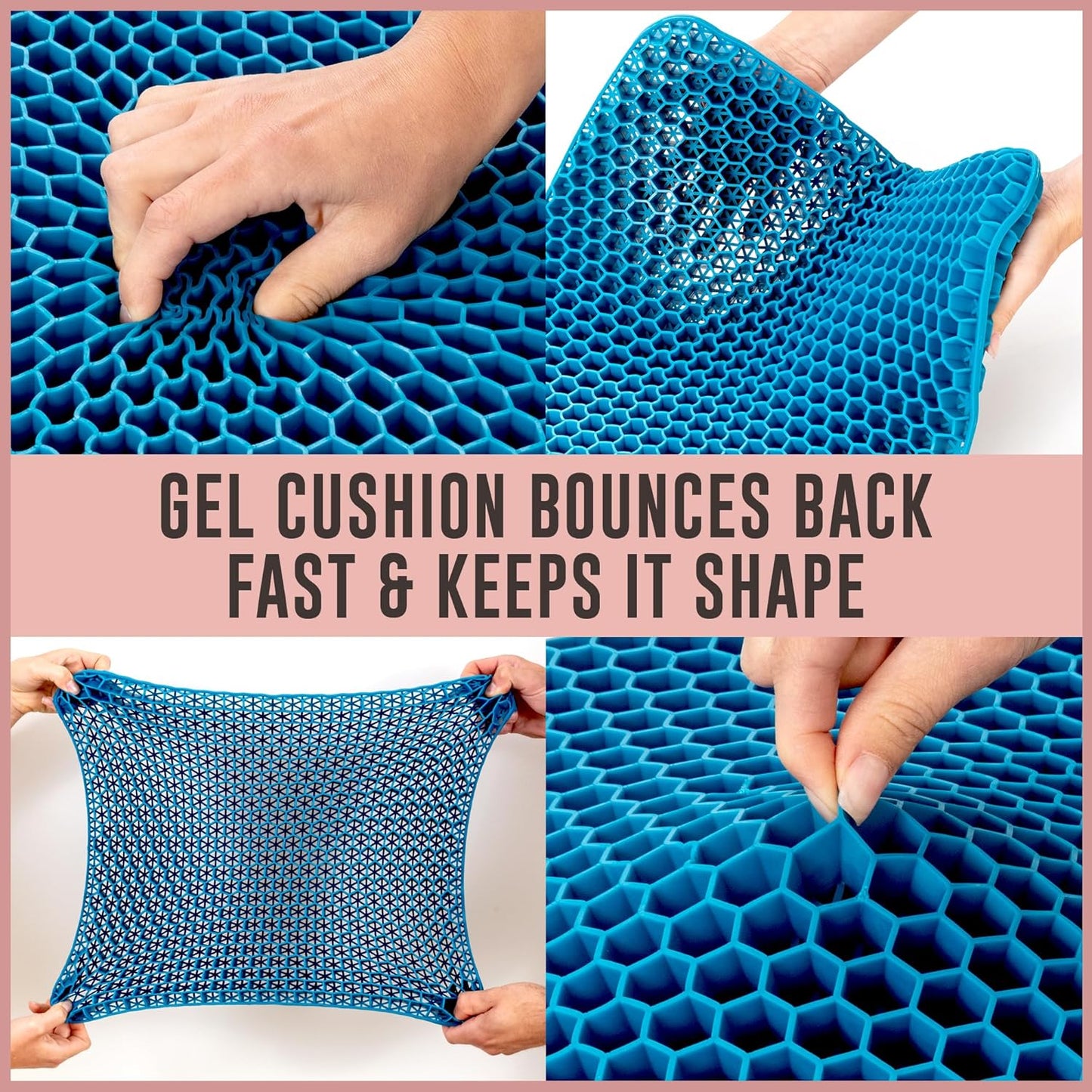 Gel Seat Cushion for Long Sitting