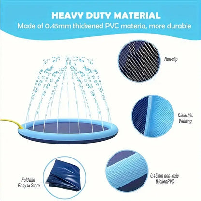 Inflatable Water Spray Mat